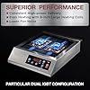ChangBERT Portable Induction Cooktop 1800W NSF Certified Commercial Range Powerful Countertop Burner Pro Chef Professional Hot Plate Premium Stainless Steel Housing Schott Glass 10 Hours Timer