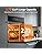 AMZCHEF Wall Ovens 24 inch Electric,77L, 2800W, 8 Cooking Function, Black | 2.72 Cu.Ft. Big Capacity Single Wall Oven, Touch Control, 120℉ to 480℉, Baking Pan, Fry Basket, Wire Rack, Rotisserie Kit