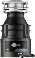InSinkErator Badger 5 Garbage Disposal with Power Cord, Badger Series 1/2 HP Continuous Feed Food Waste Disposer