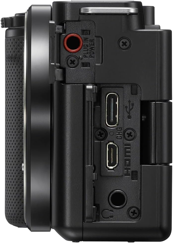 SONY Alpha ZV-E10 - APS-C Interchangeable Lens Mirrorless Vlog Camera - Black
